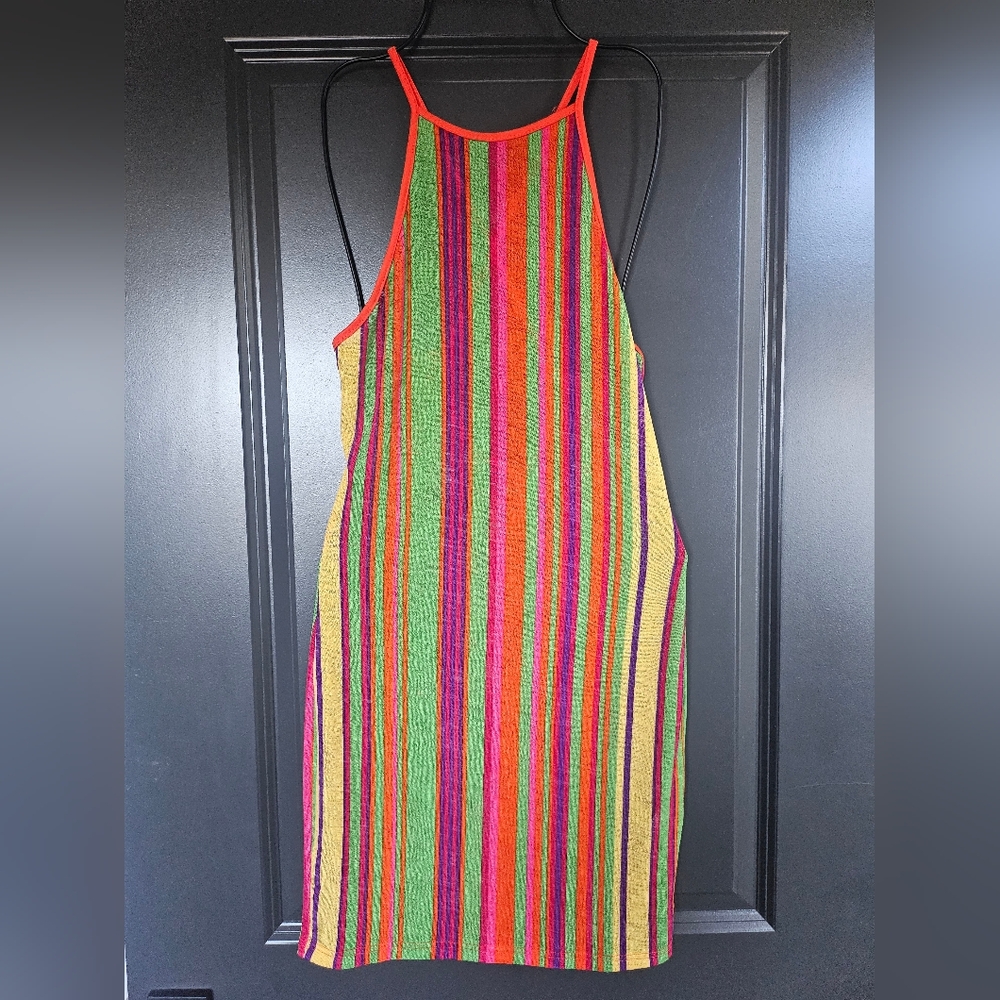 Colorful Stripe Dress